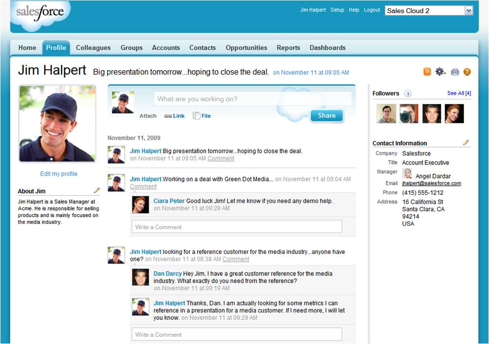 A Small Business Perspective on the Value of Salesforce Chatter