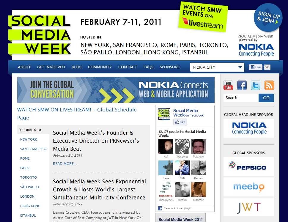Social Media Week London - more out than in