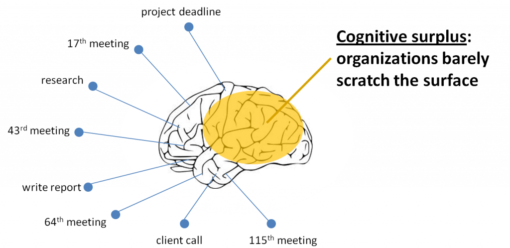 Getting Innovation Results from Our Cognitive Surplus