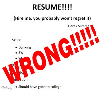 Resumes Are Worthless
