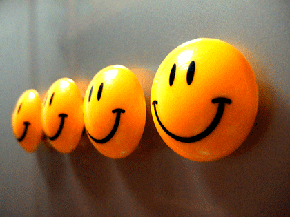 Can Happiness be the Key for Emergent Collaboration?