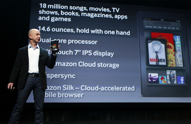 Amazon's Kindle Fire diverges the Tablet market