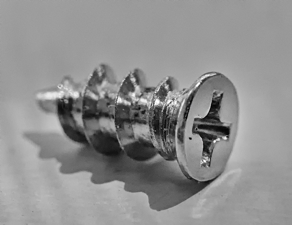 The screw that screws the customer