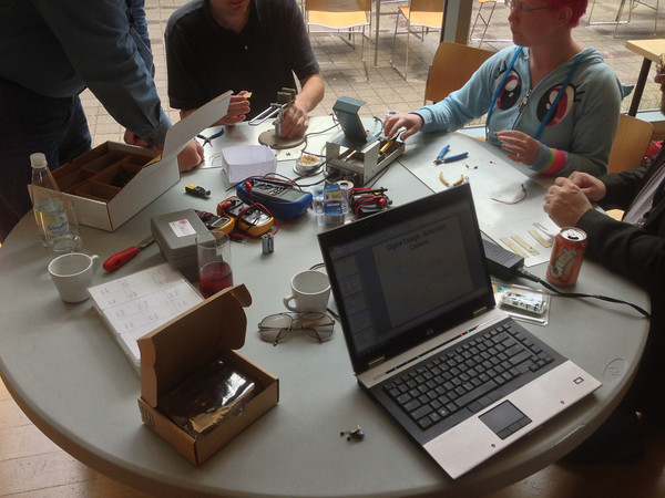 Hardware hacking, a little soldering brings together different worlds.