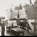 Manually Guiding Freight, To Hand Unload Later.