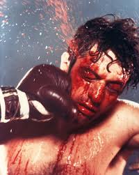 Punched in the face. Punched in the face.