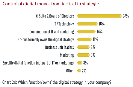 Ownership of digital strategies