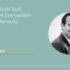 Building Great SaaS Companies Everywhere with SaaStr and Point Nine Capital (Video + Transcript)