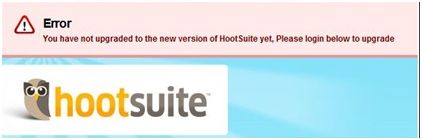Fake HootSuite Error Turns into Forced Twitter Marketing