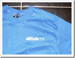 T Shirt Friday #48 – Altitude 2010