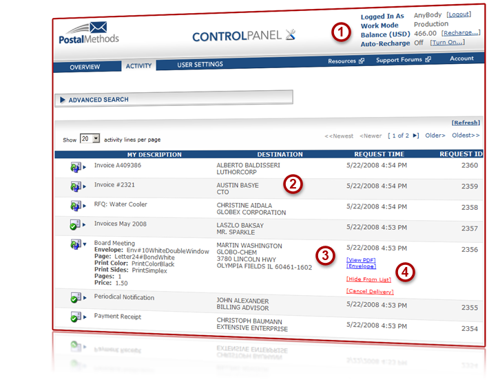 PostalMethods – Business process Automation or Gilded Lily?