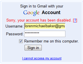 Trust the Cloud, but Have a Backup Plan. Google Lockouts are not Fun.