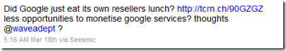 Google and Resellers? – How Happy is the Relationship?
