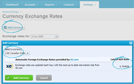 Xero Releases Multi-currency and First Hint of Tiered Pricing