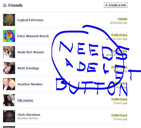 Facebook needs a better way to unfriend people