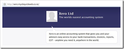 Xero Now Hosted by MYOB