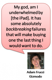 Apple iPad and Google Buzz: Harsh Reality of Innovation