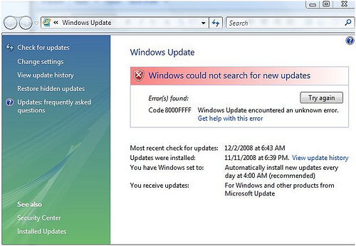 Patch Tuesday: Monster Windows Update DOA